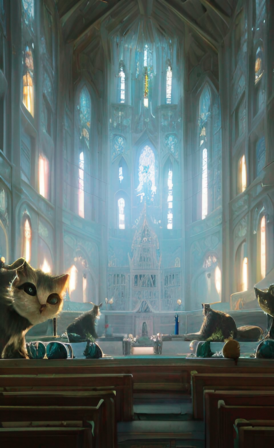 cat church for cats interior preview