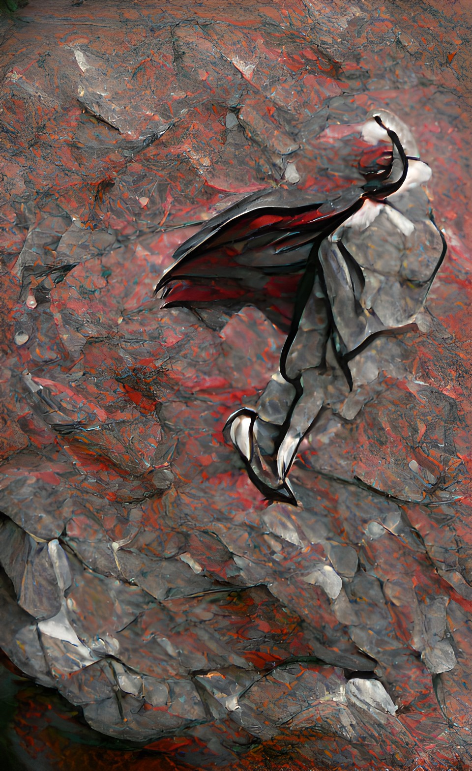 i'm a little stone, but i can fly... cold and sharp fragment of granite preview