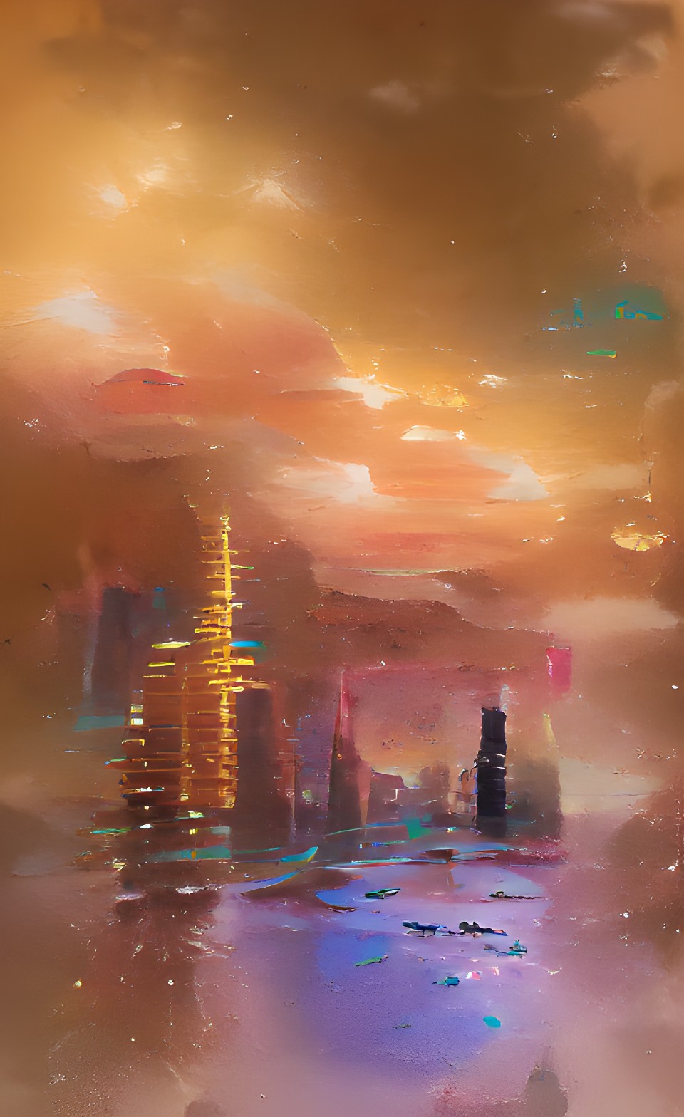 futuristic city preview