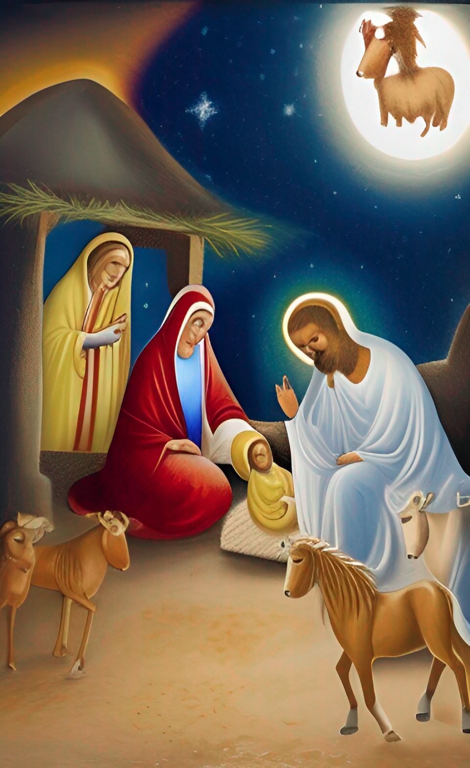 the nativity creche preview