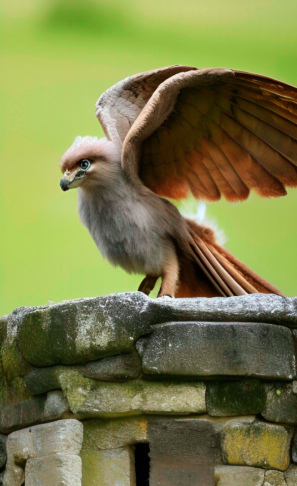 griffin cute animal inside a fortress castle preview