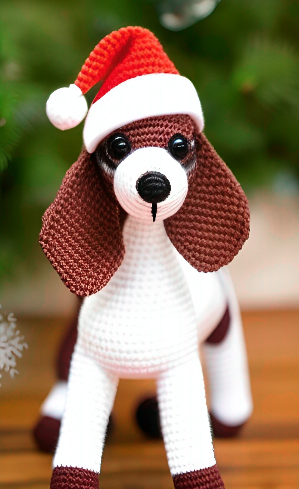 amigurumi puppy for christmas preview