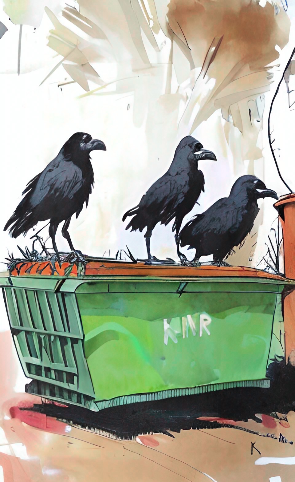 dumpster crows preview