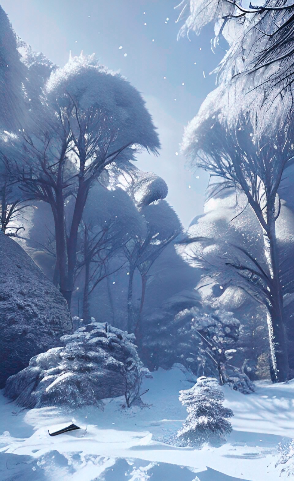 wintry scene preview