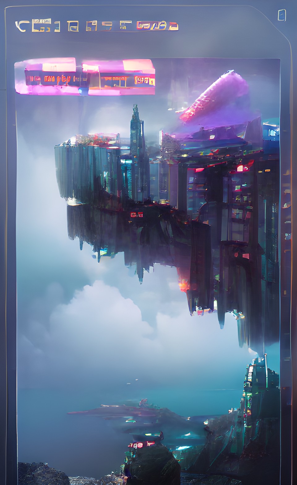 futuristic city preview