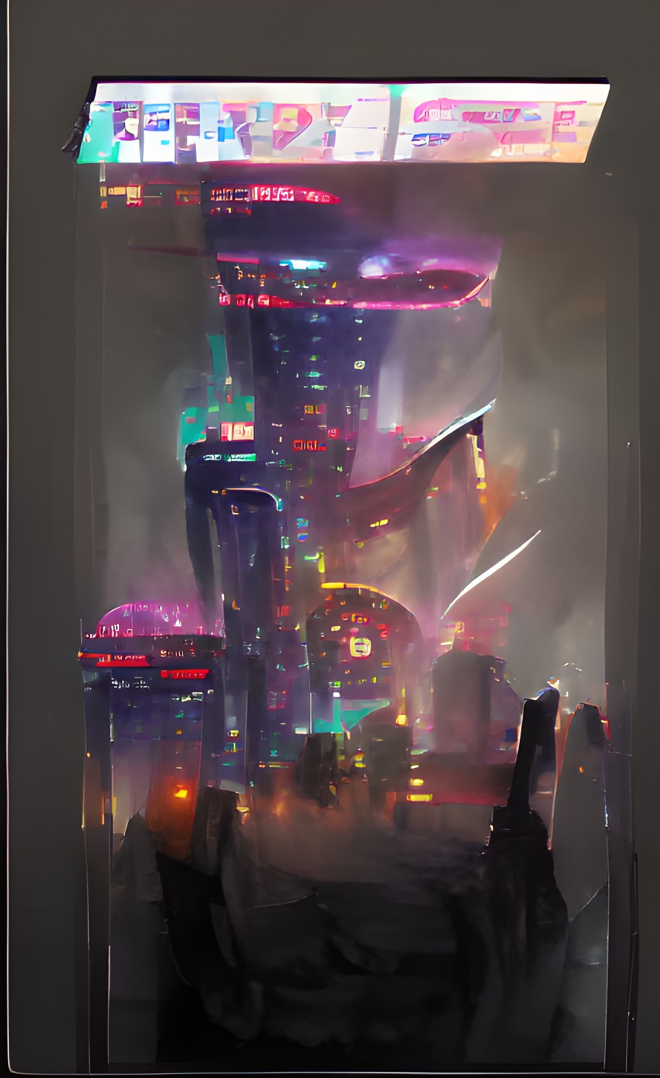 futuristic city preview