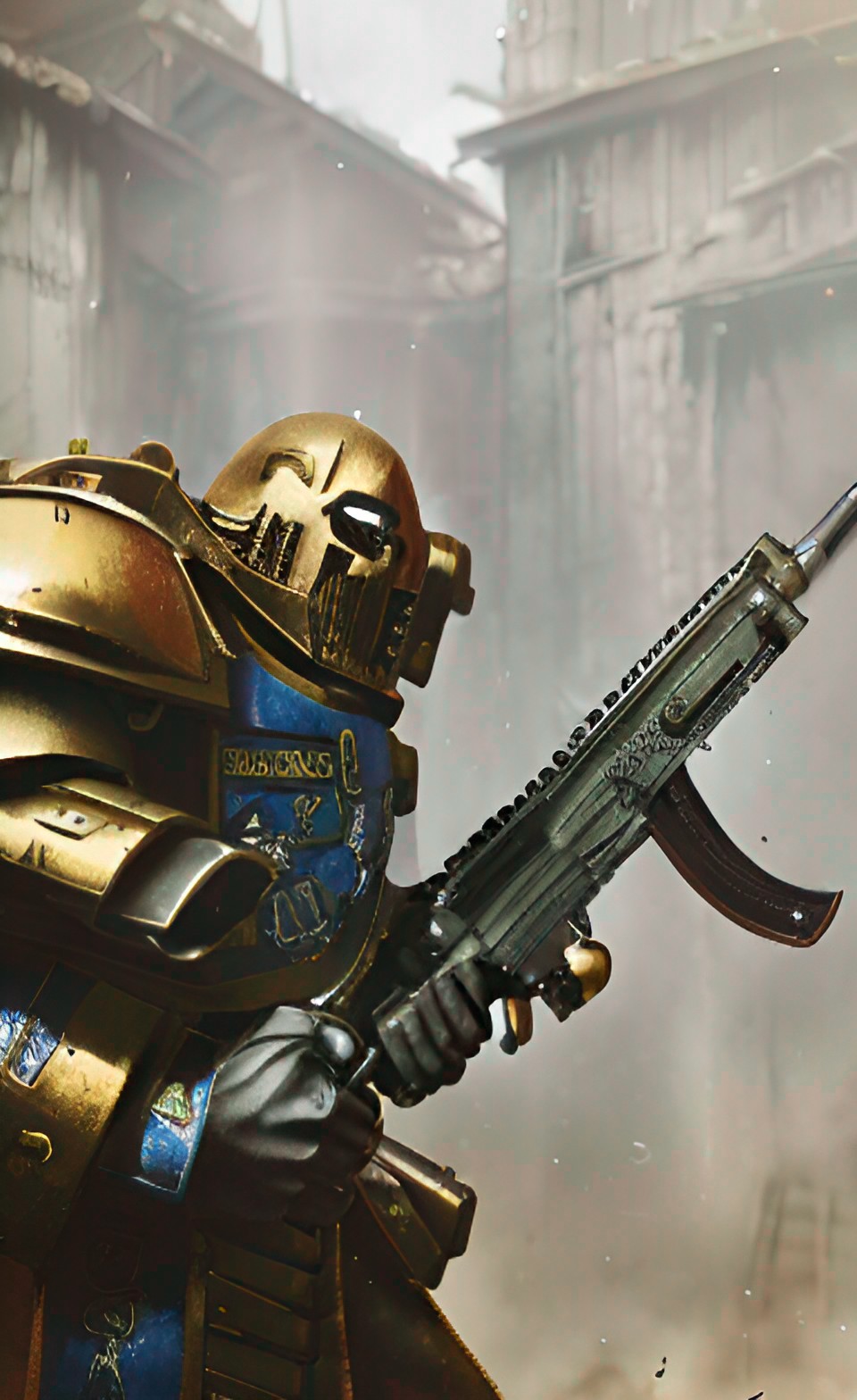 warhammer 40000, rage, angels of death, weapon, gun, preview