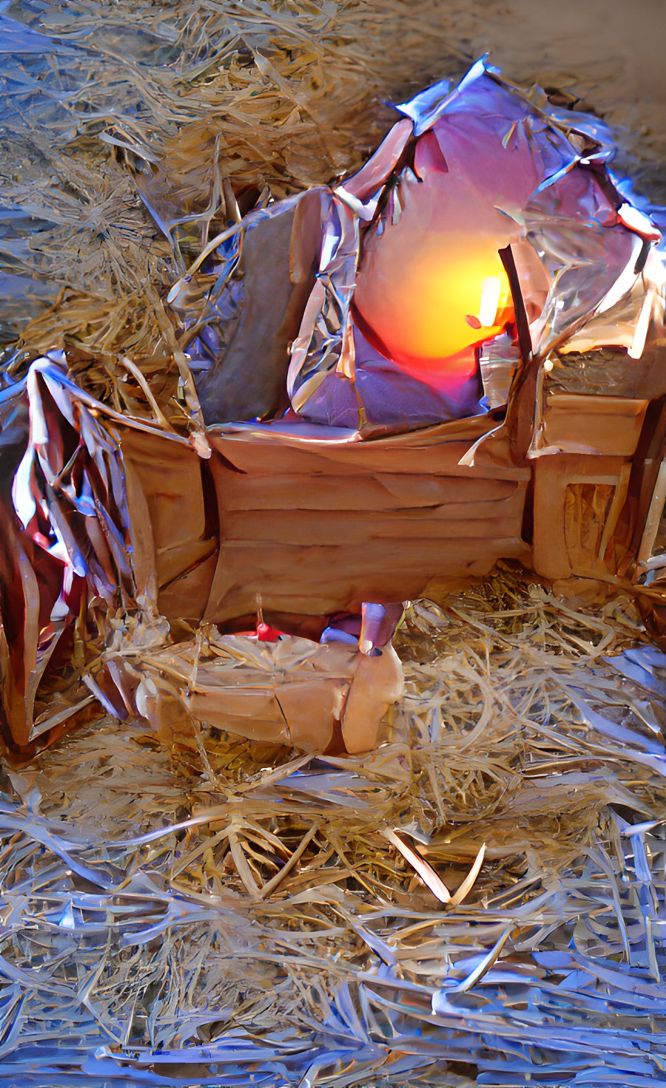 the manger broke open like an egg, and light spilled out, lighting the sun on christmas morning preview