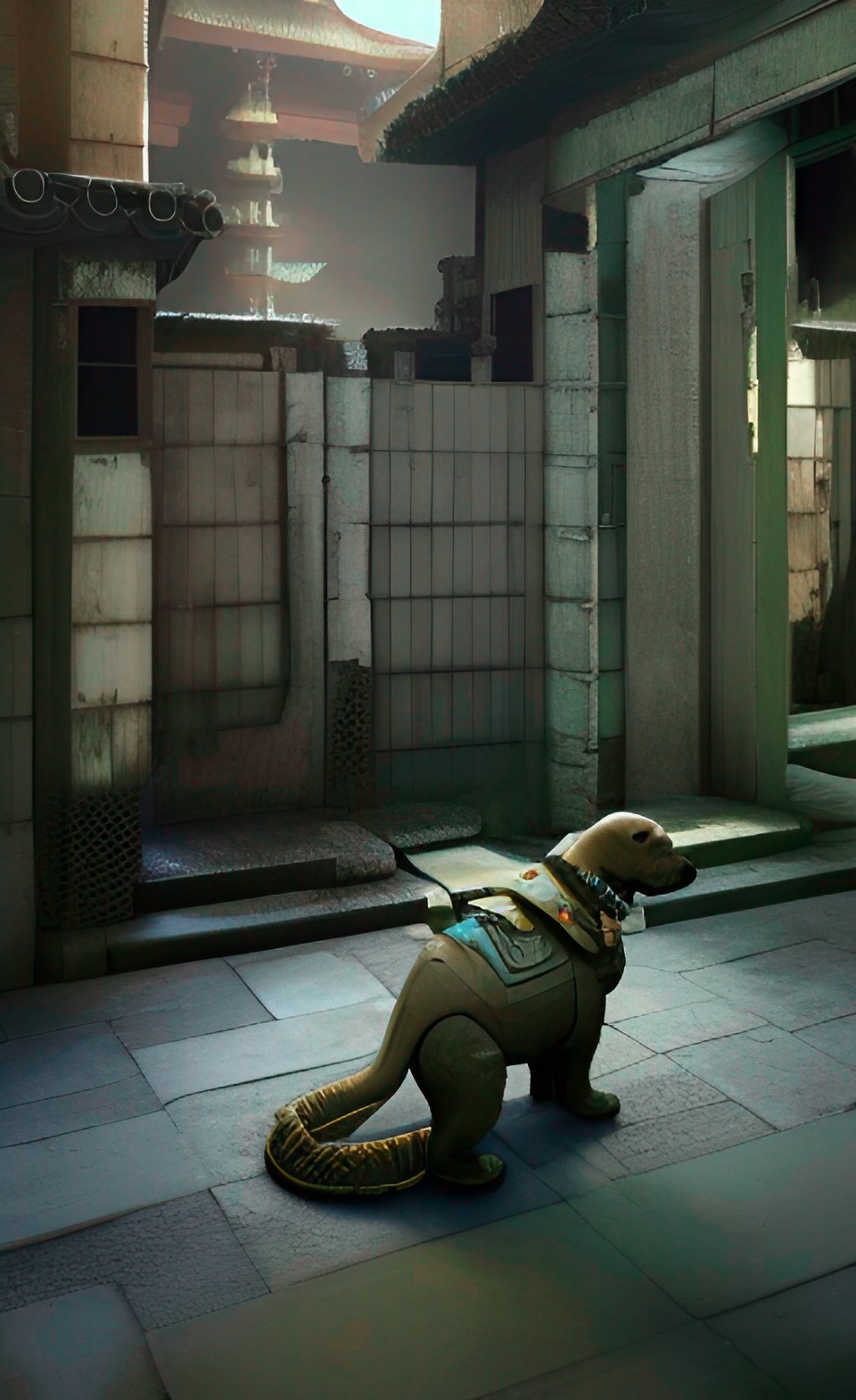 robo sentry dog kowloon walled city preview