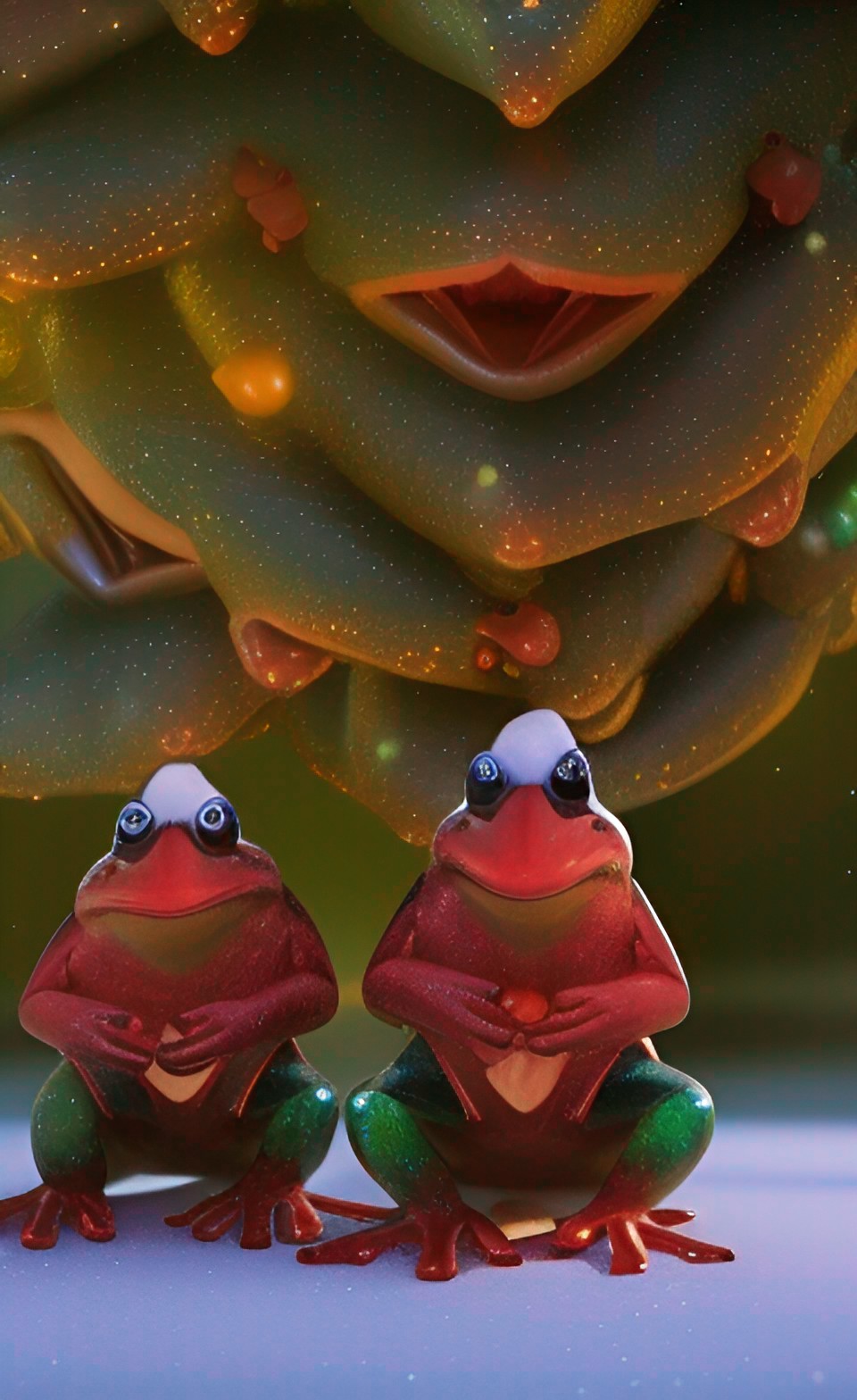 christmas carolling frogs preview