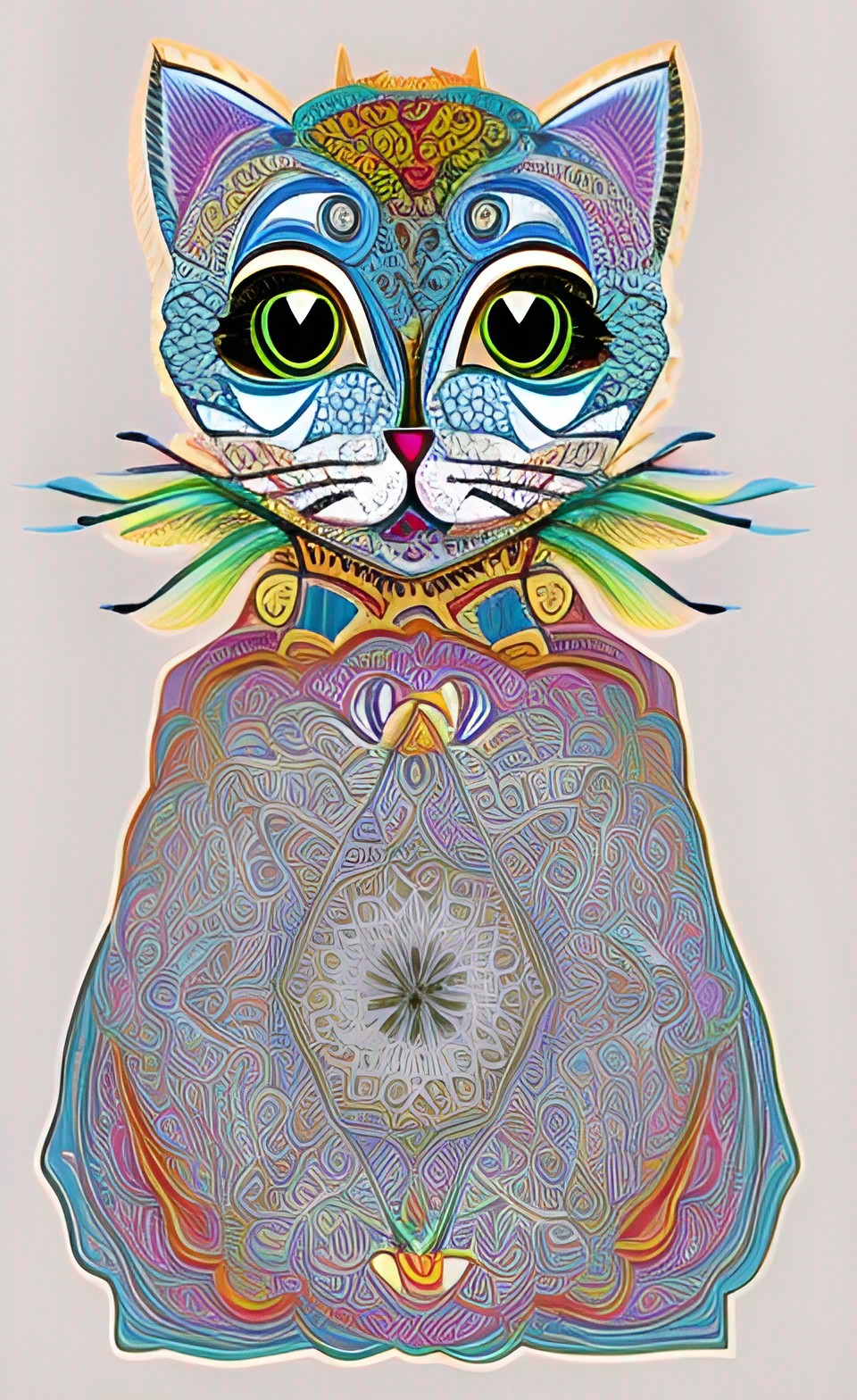 mandala kitty preview