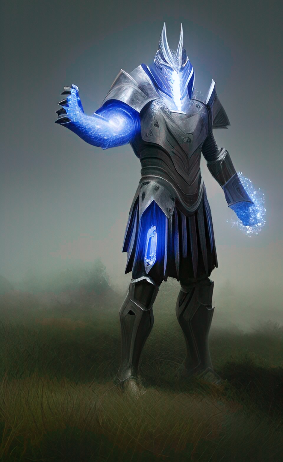 zeus, living armor, lightning armor, magic armor, dragon, energy armor, astral armor, luminous armor, neon armor, horned armor, ghost armor, divine armor, blades armor, laser weapons, many hands preview