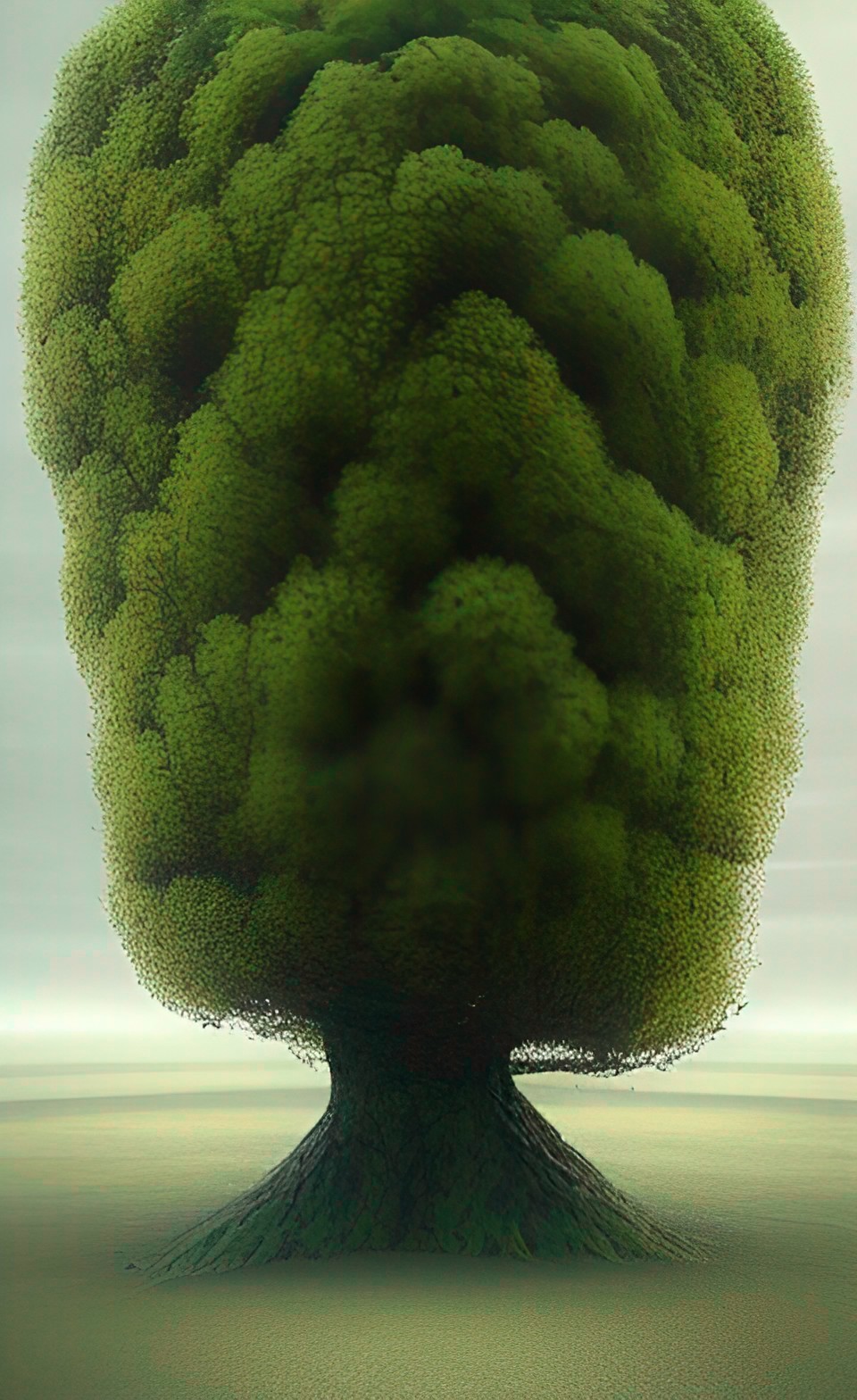 Marge Tree - tree that looks ai generated preview