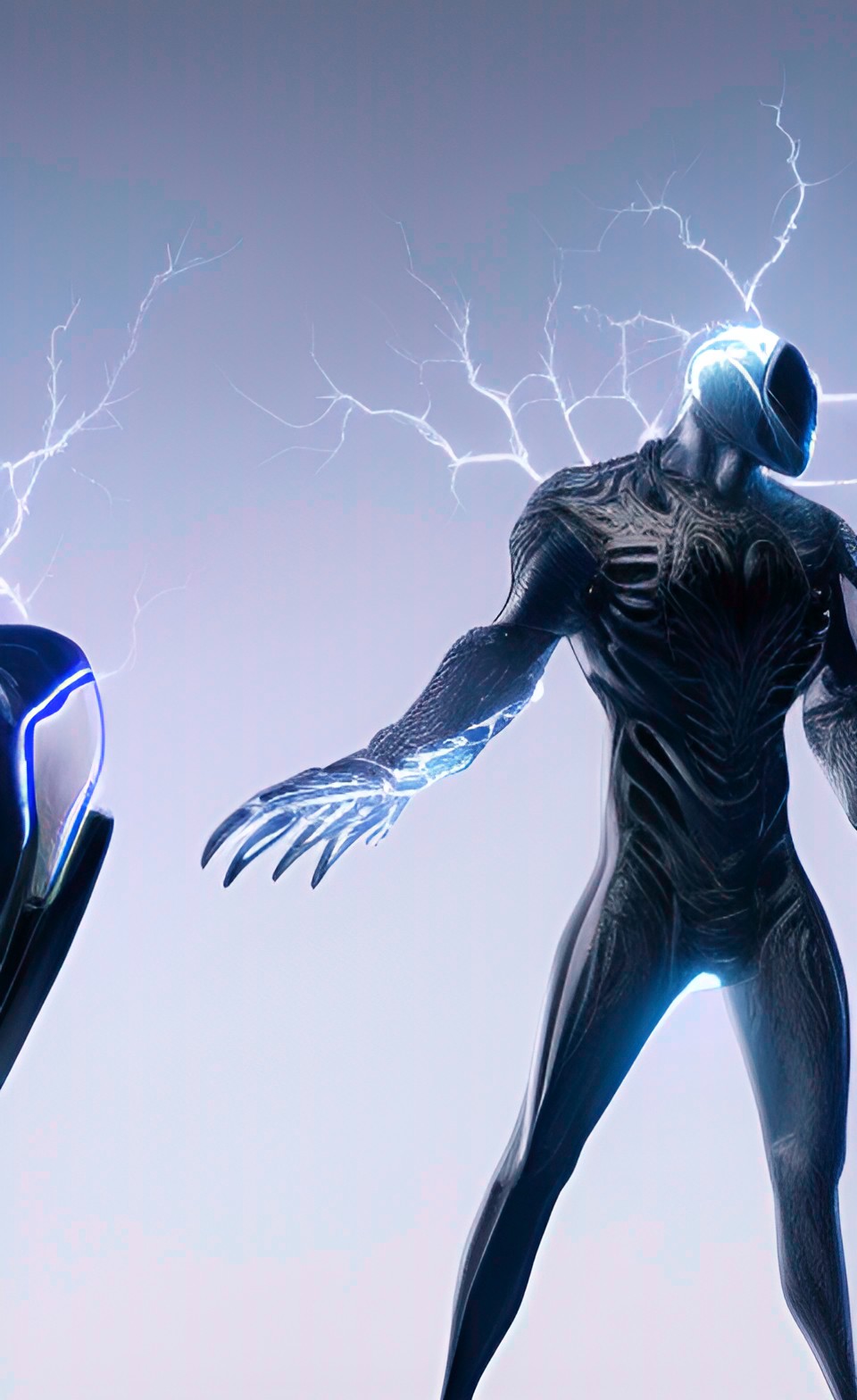 symbiote, living armor, lightning armor, magic armor, ethereal armor, energy armor, glowing armor, neon armor, ghost armor, kinetic armor, future armor, rage armor, almighty armor, laser weapons. preview