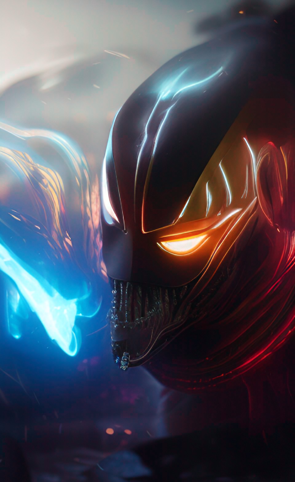 symbiote, living armor, lightning armor, magic armor, ethereal armor, energy armor, glowing armor, neon armor, ghost armor, kinetic armor, future armor, rage armor, almighty armor, laser weapons. preview