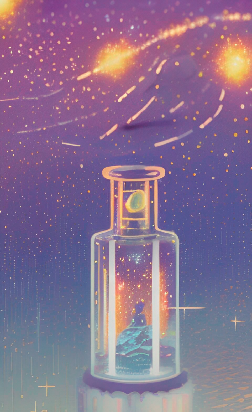 Sea in a Bottle - vial of stardust preview