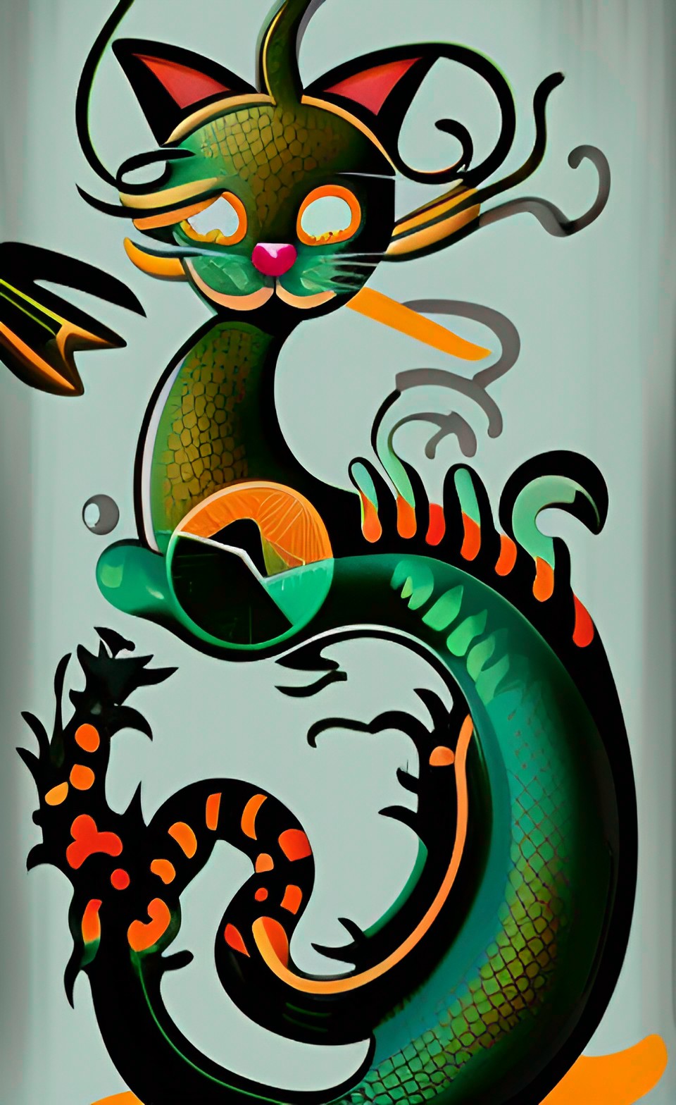 cat-dragon spanish surrealists preview