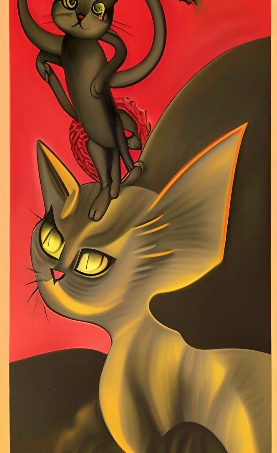 cat-dragon 1940s spanish surrealists preview