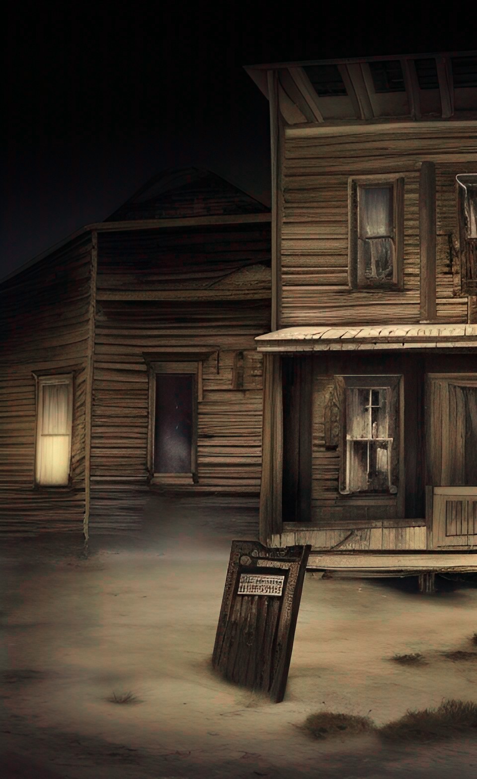 old west ghost town with actual ghosts preview