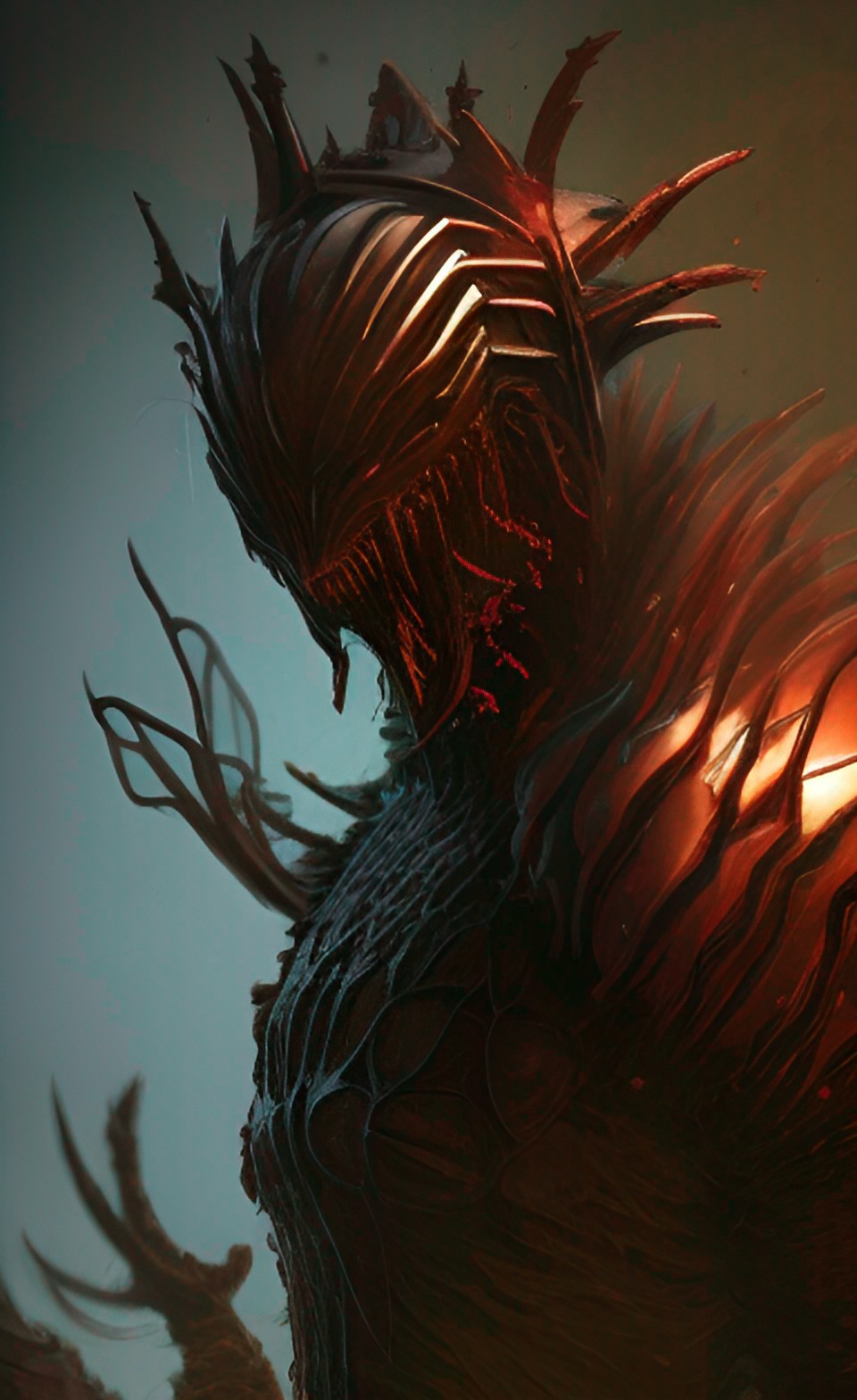 symbiote, armor of infestation, beast armor, chaos armor, demon armor, rage armor, blood armor, dread armor, wraith armor, living armor, glowing armor, future armor, insect armor, living weapons preview