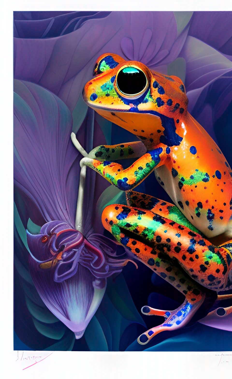 Amazon Flora - poison dart frog preview