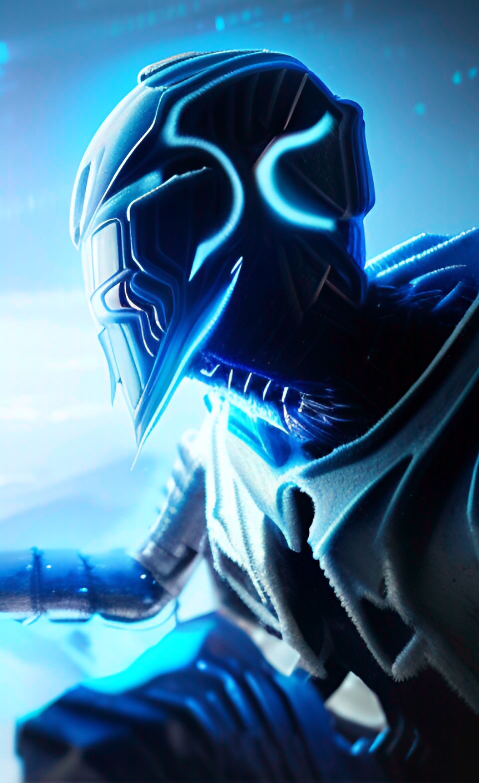 ice overlord, symbiote, living armor, kinetic armor, glowing armor, laser armor, neon armor, ghost armor, ethereal armor, energy armor, living armor, future armor, light armor ￼laser weapon, epic preview