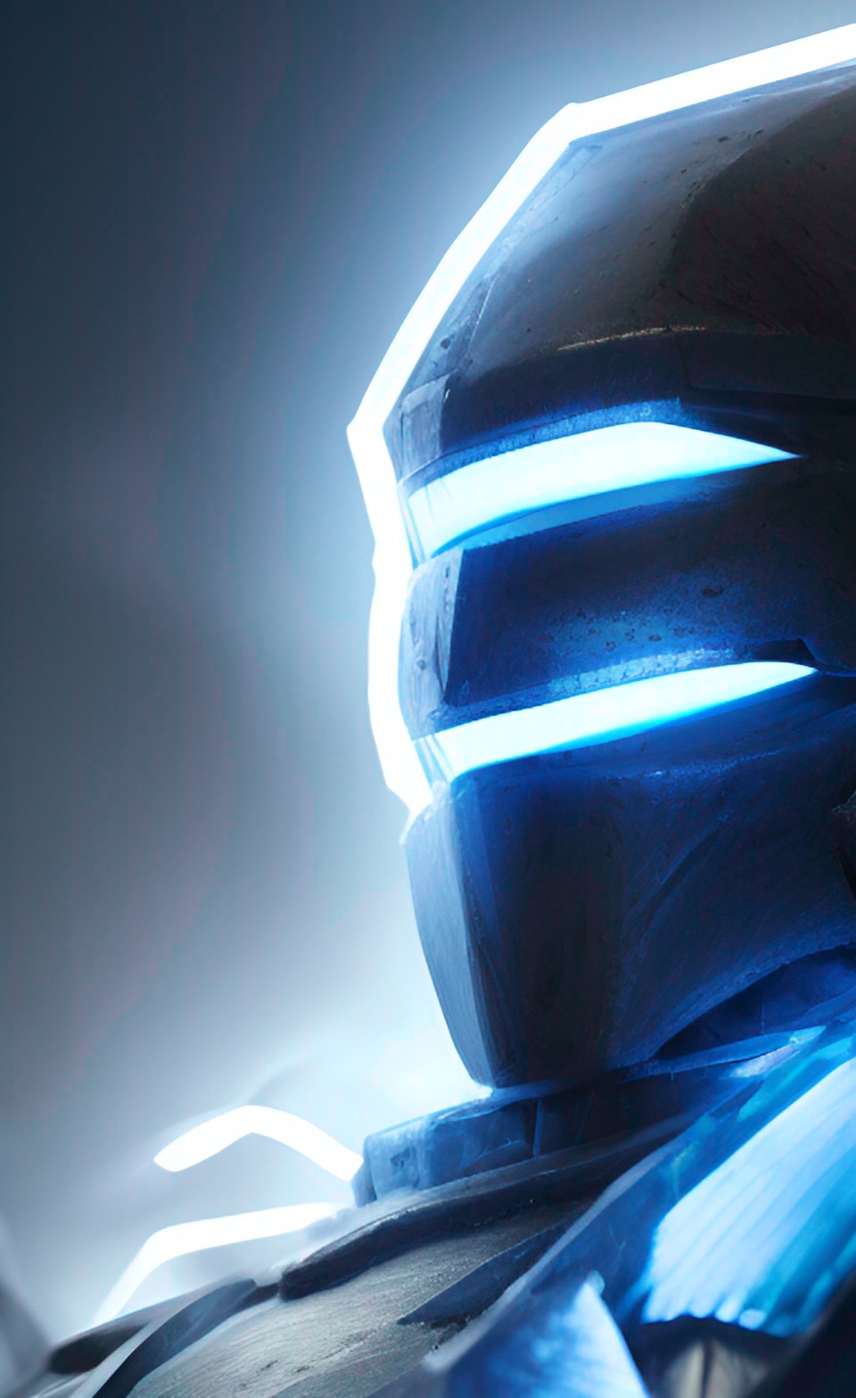 ice overlord, symbiote, living armor, kinetic armor, glowing armor, laser armor, neon armor, ghost armor, ethereal armor, energy armor, living armor, future armor, light armor ￼laser weapon, epic preview