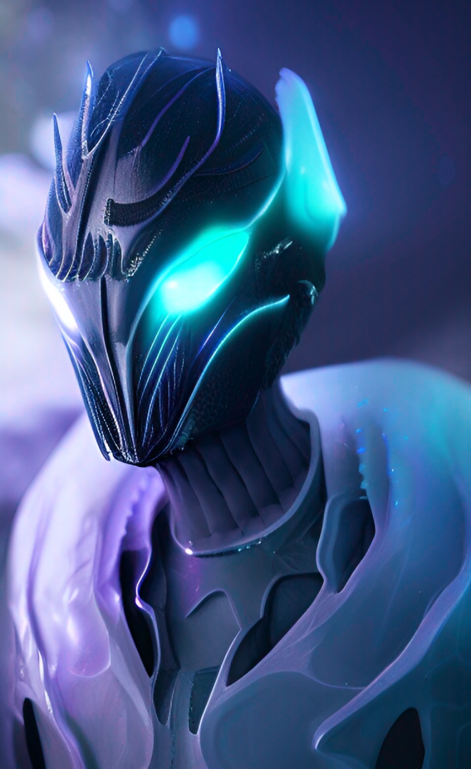 ice overlord, symbiote, living armor, kinetic armor, glowing armor, laser armor, neon armor, ghost armor, ethereal armor, energy armor, living armor, future armor, light armor ￼laser weapon, epic preview