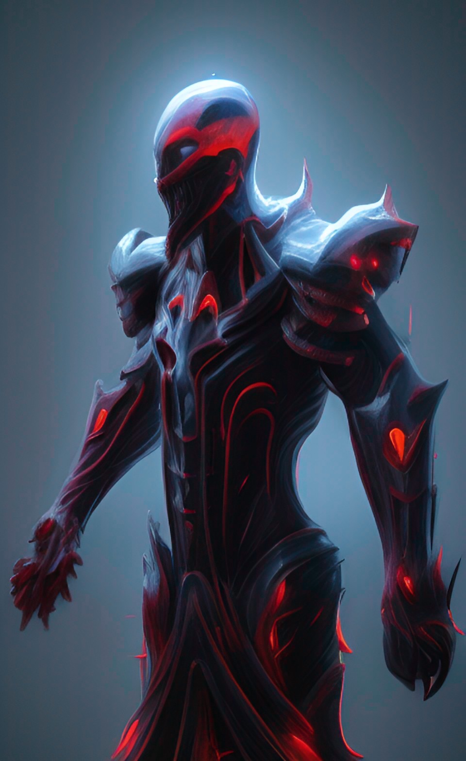 overlord of blood, symbiote, living armor, kinetic armor, glowing armor, laser armor, neon armor, ghost armor, ethereal armor, energy armor, living armor, future armor, light armor, epic preview