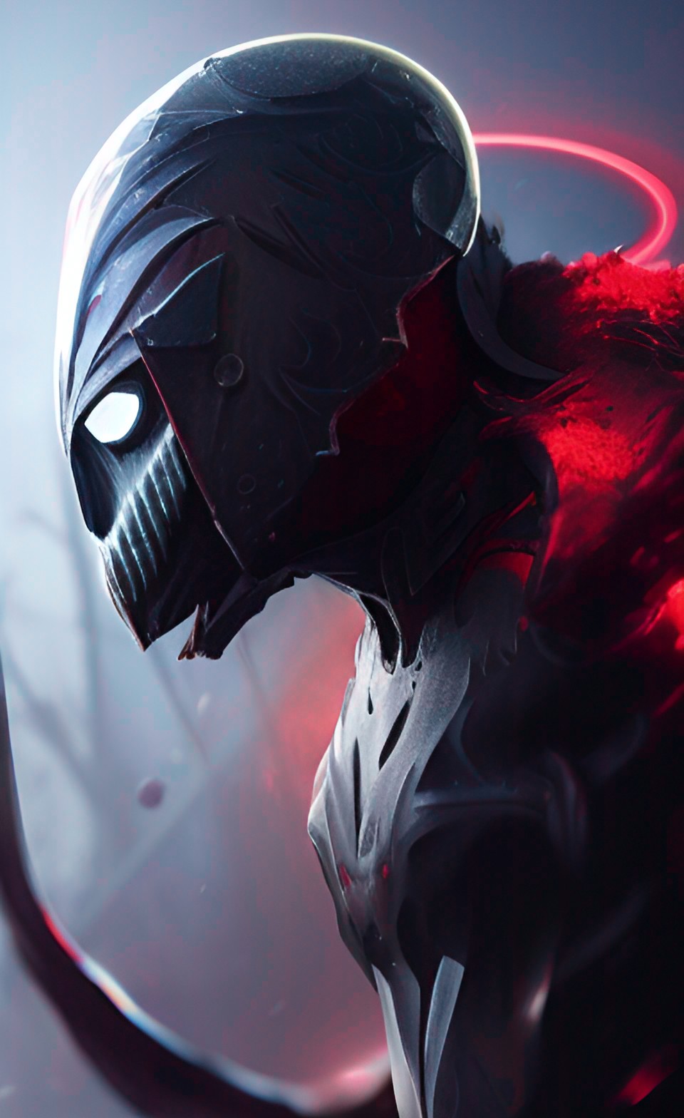 overlord of blood, symbiote, living armor, kinetic armor, glowing armor, laser armor, neon armor, ghost armor, ethereal armor, energy armor, living armor, future armor, light armor, epic preview