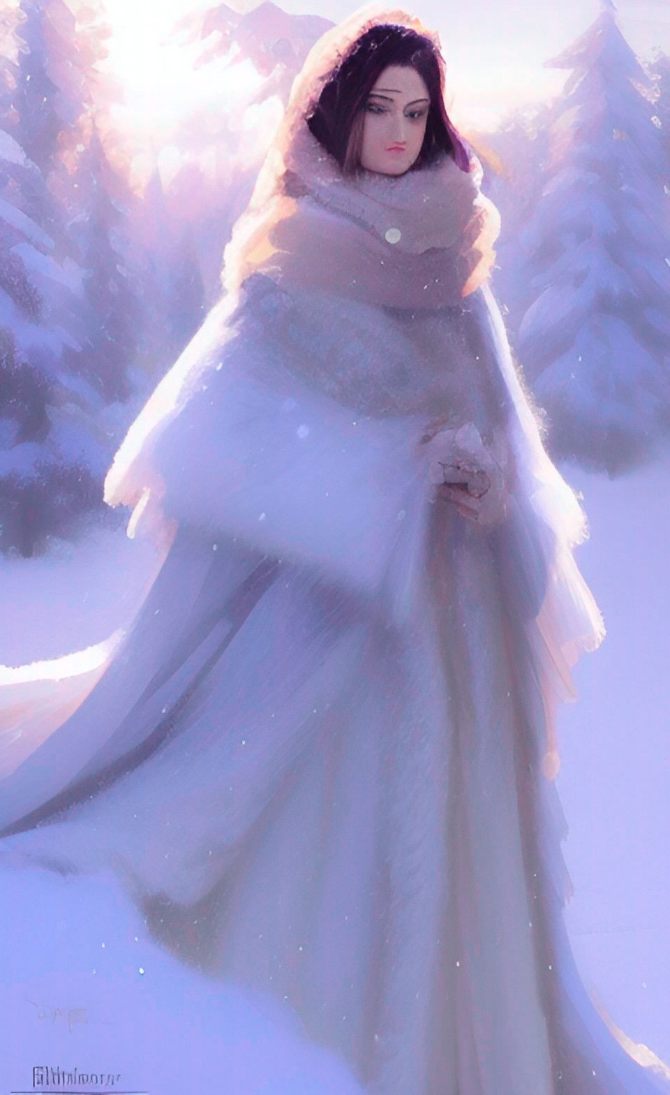 winter bride preview