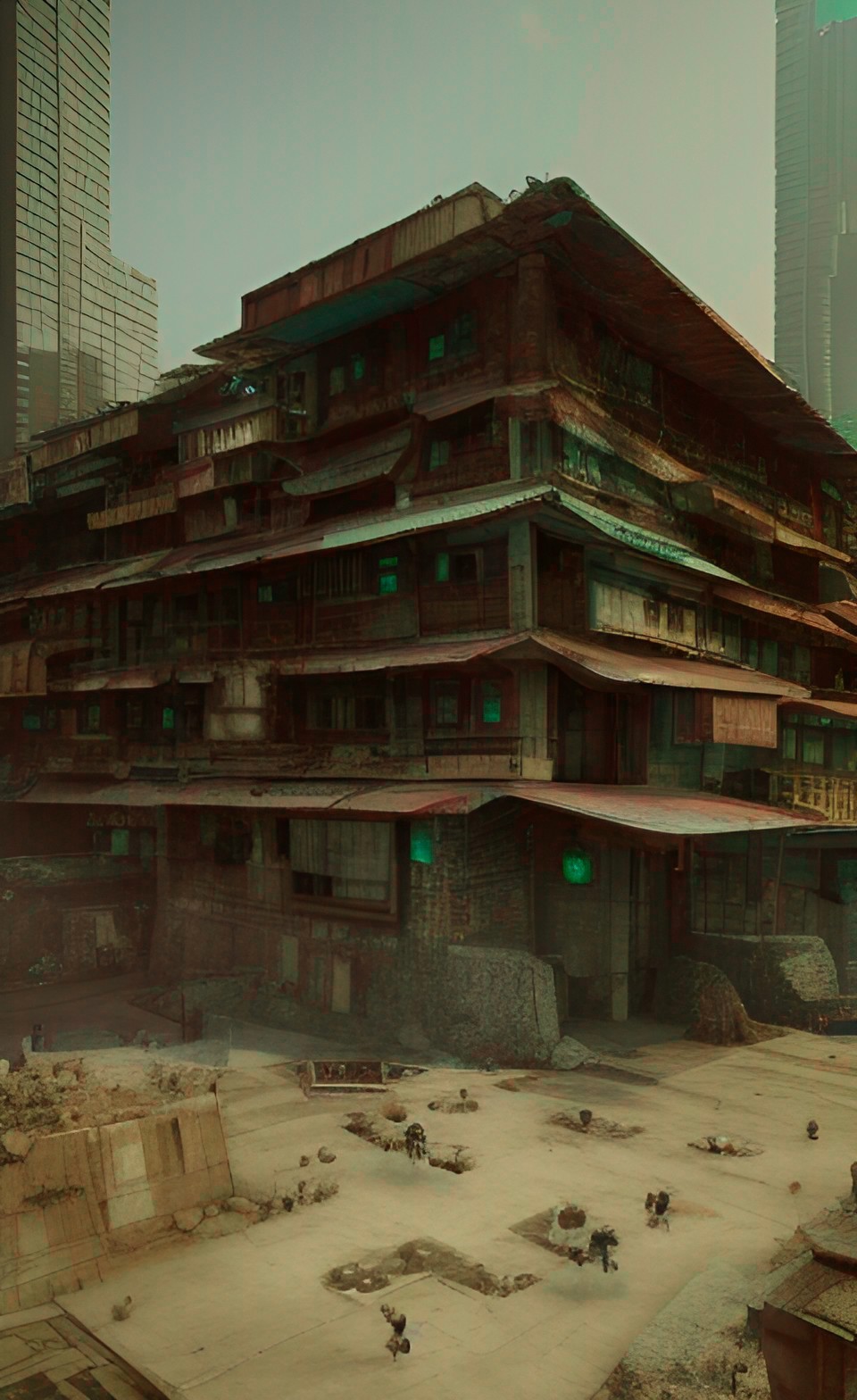 kowloon walled city sandcrawler preview