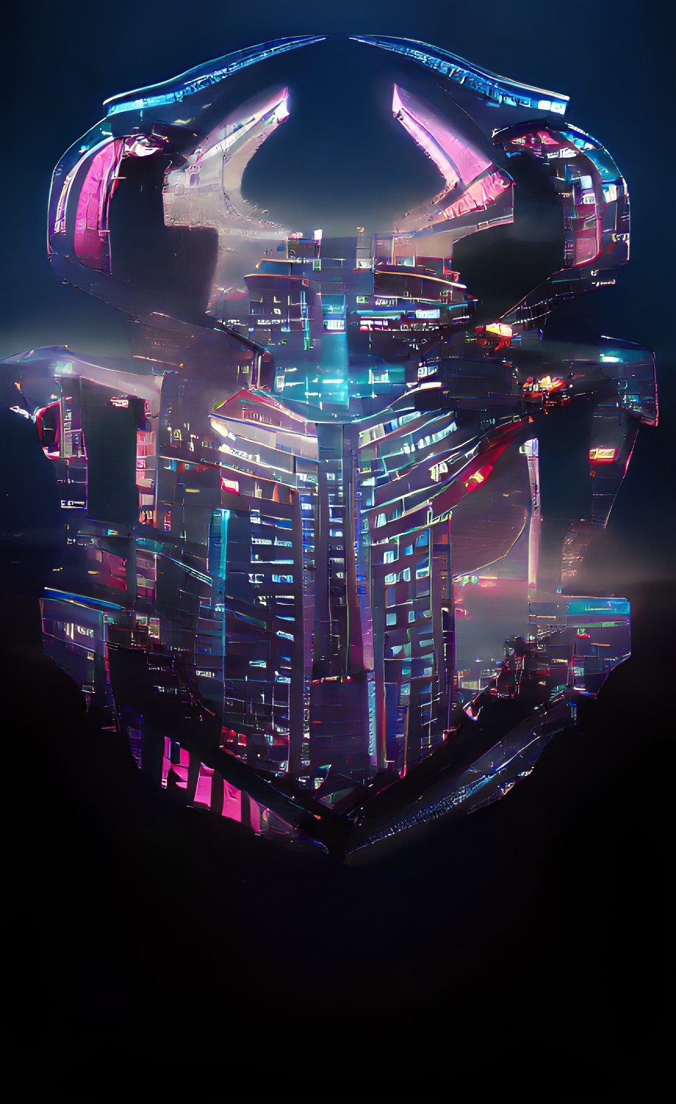 futuristic city preview