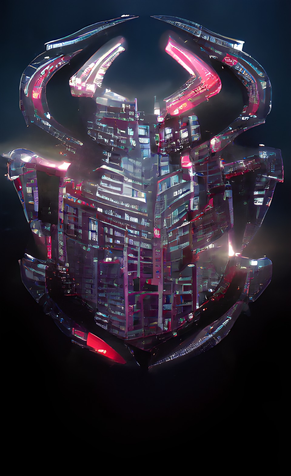 futuristic city preview