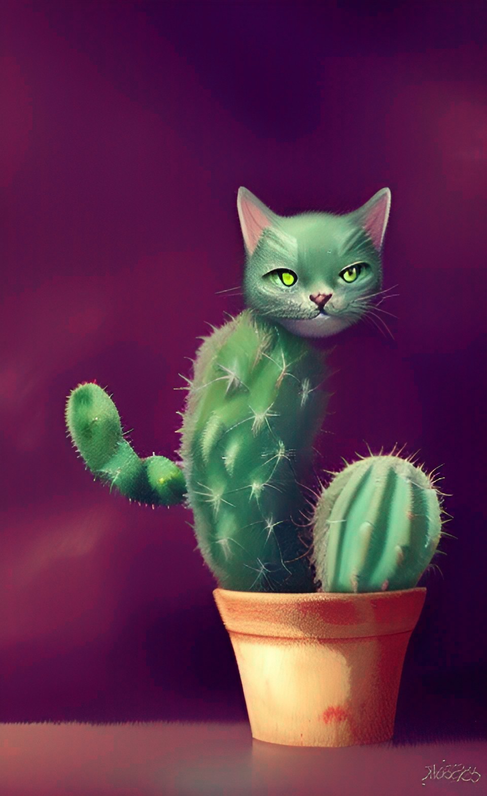 cactus that looks like a cat preview