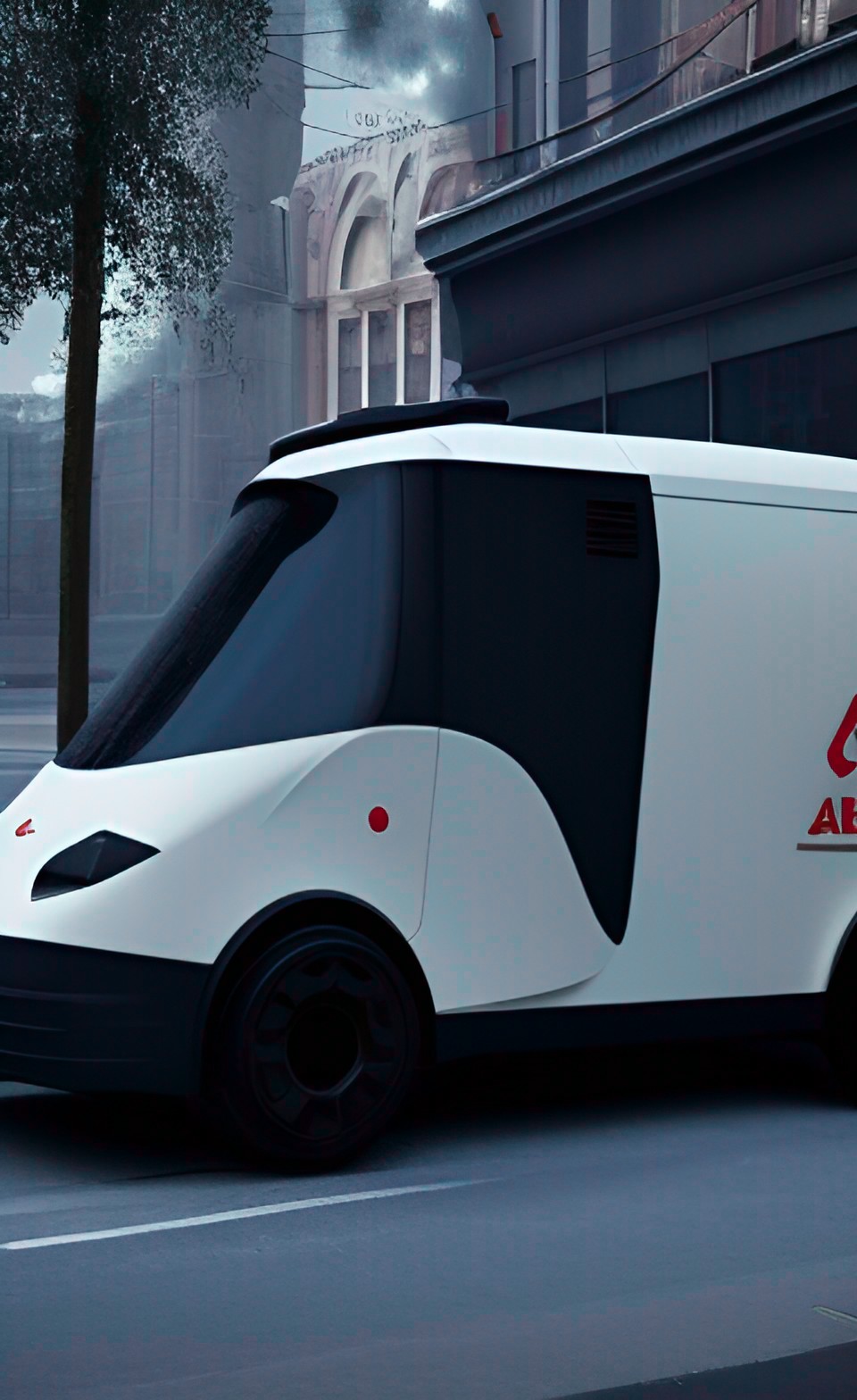 ai street cleaner van preview