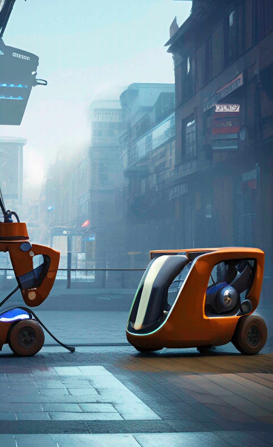 ai robot street cleaners van preview