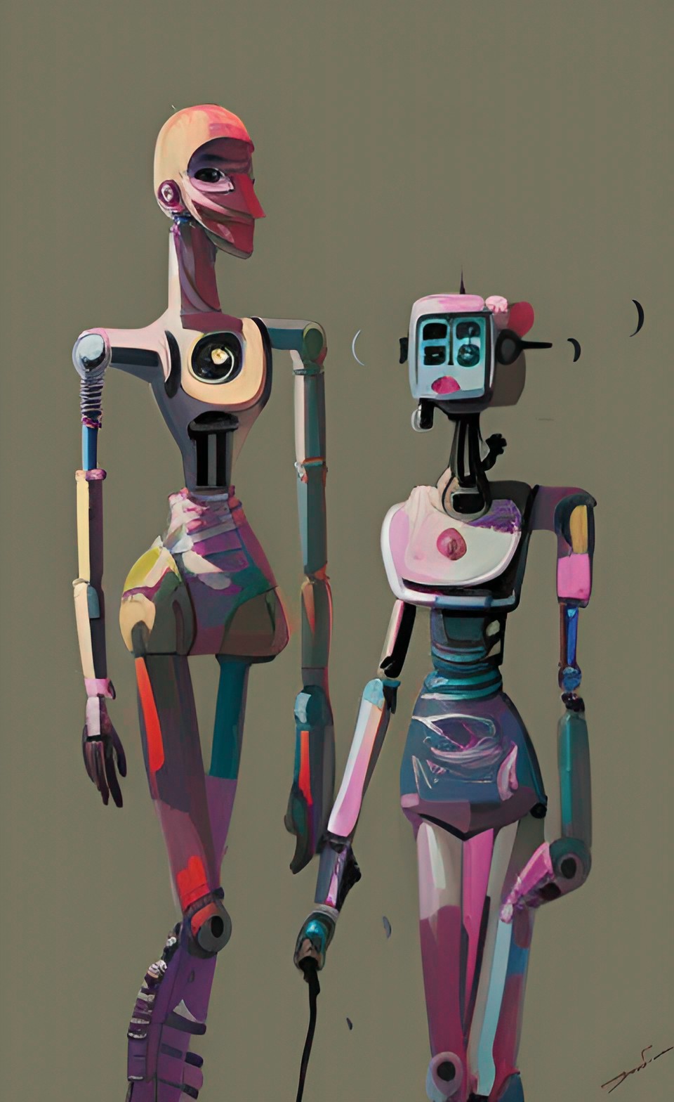 robot sisters preview