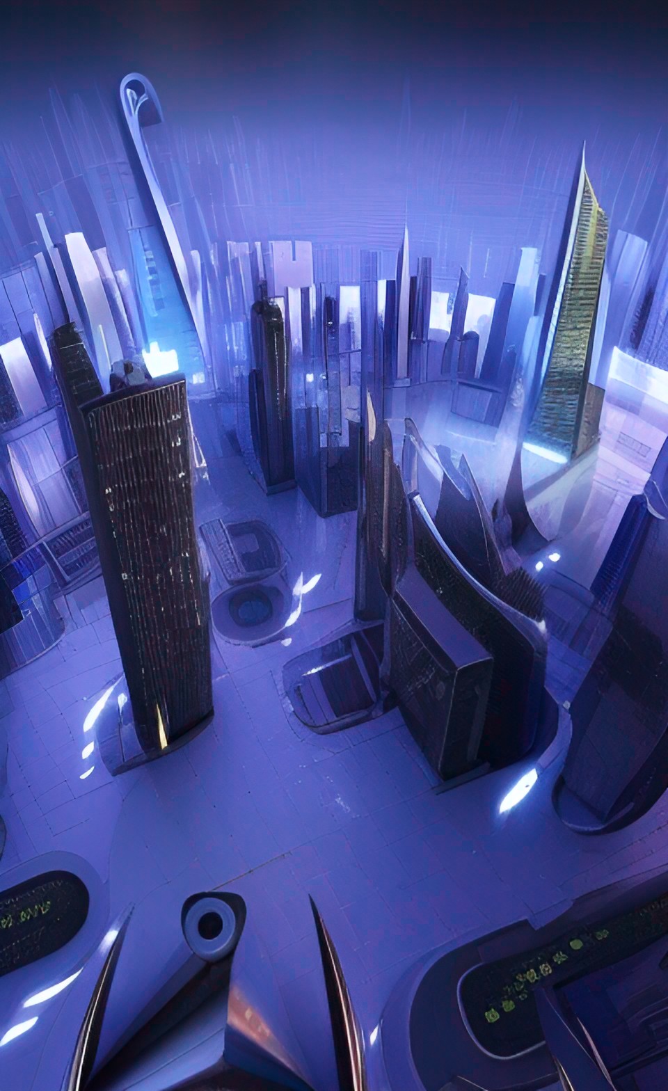 futuristic city preview