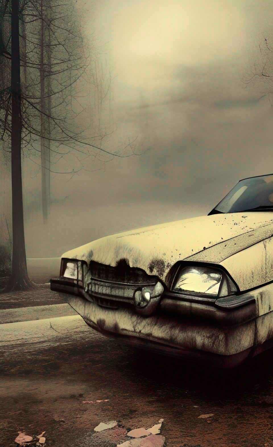 abandoned car preview