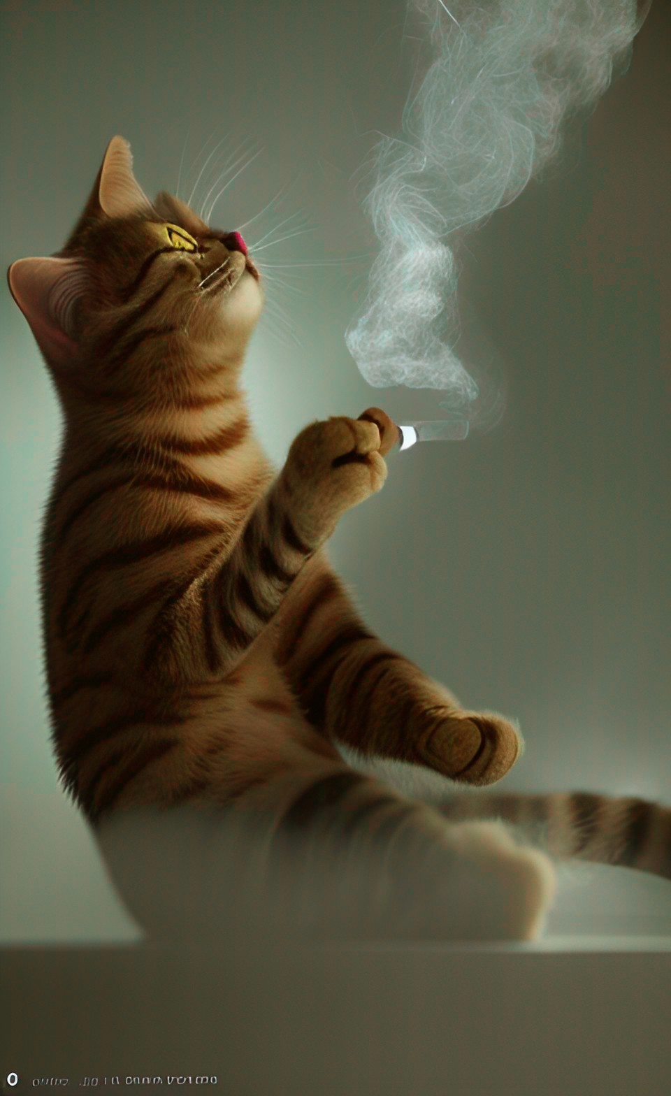 •The dream evolves.• - cat smoking a cigar preview