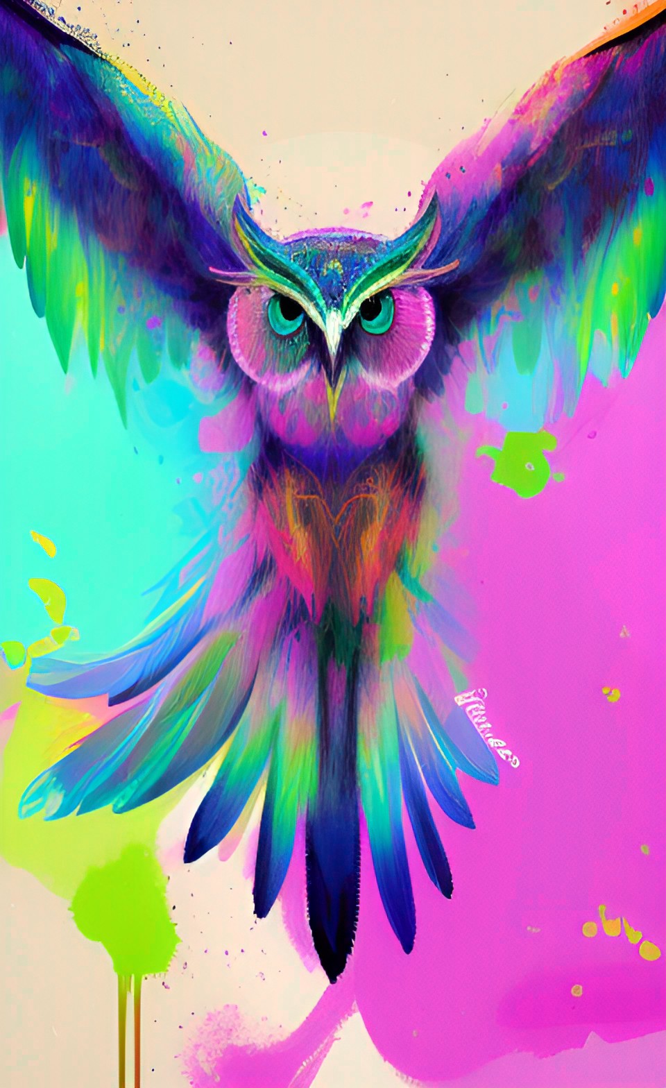 majestic flying owl preview