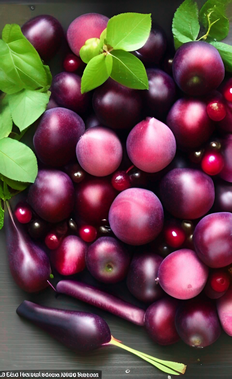 reddish purple things: 
- plums   
- cherries 
- roses   
- sunsets  
- eggplants 
- pomegranates    
beets preview