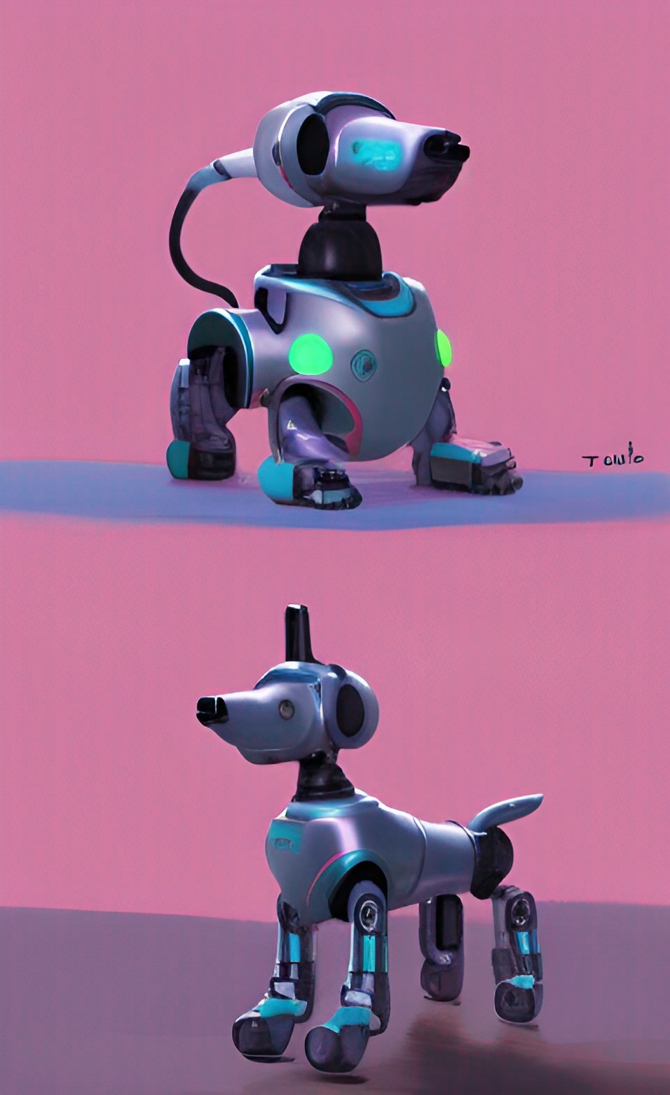 future version of sony aibo robot dog preview