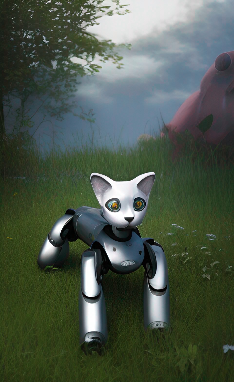 aibo robot cat preview