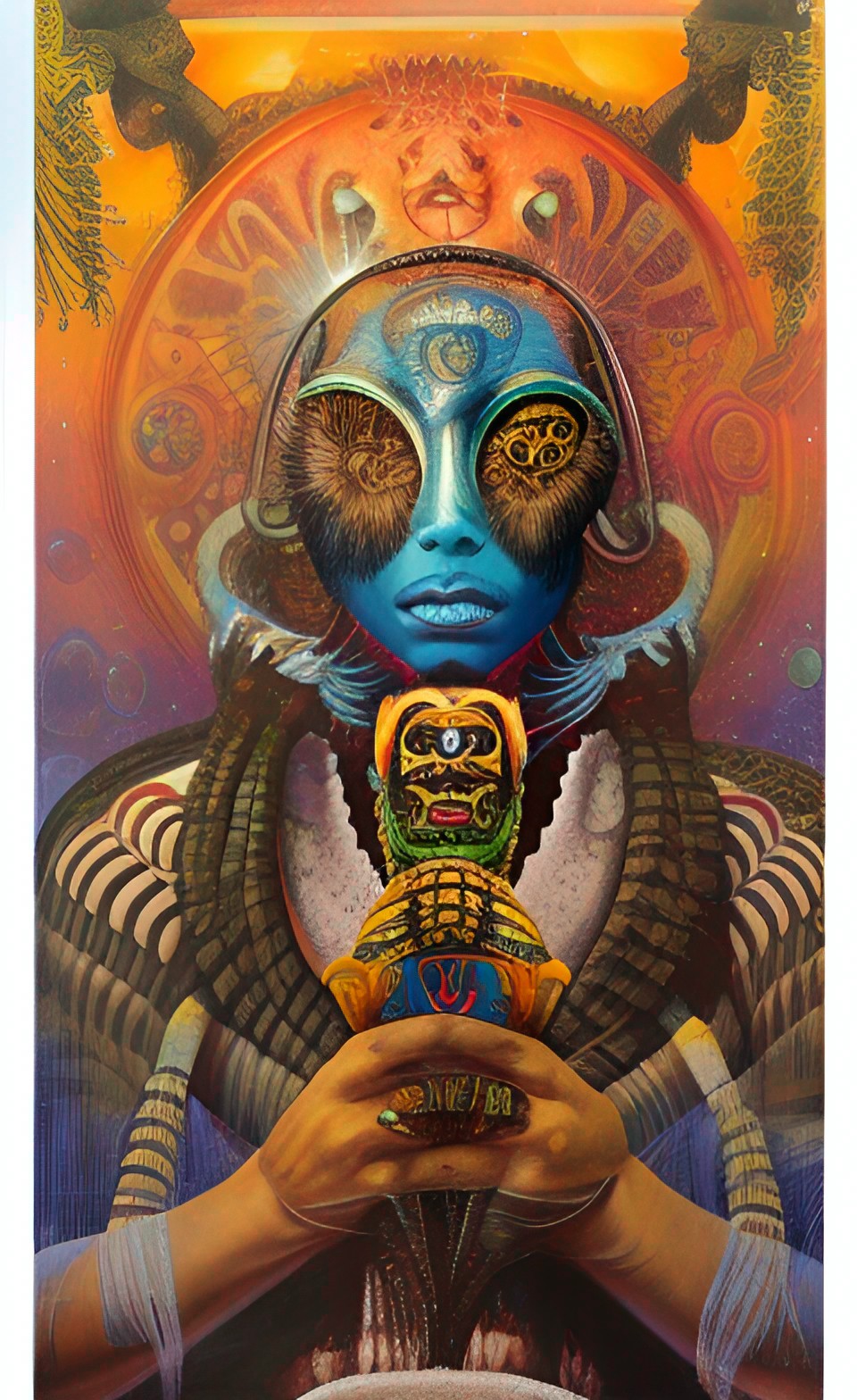 tezcatlipoca tarot card preview