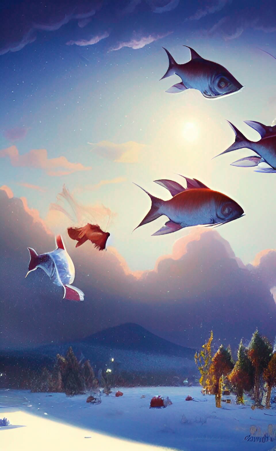 wonderful fish in the sky preview