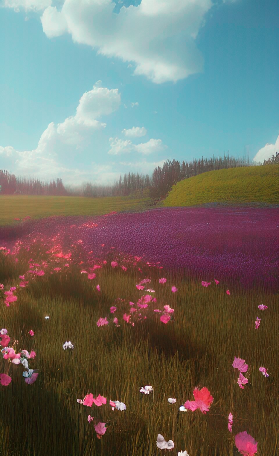 field of flowers preview