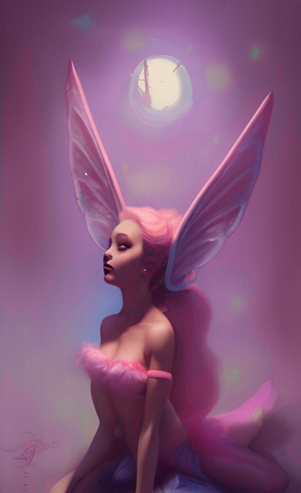 pastel fairy pinup preview