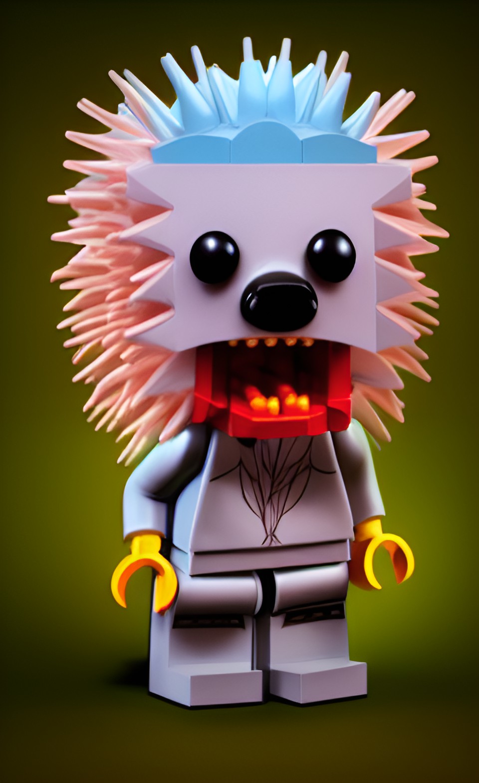 lego porcupine preview